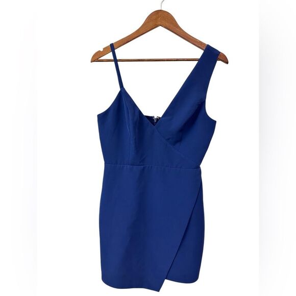 NBD Adios Mini Dress Blue Size Medium - Picture 2 of 8